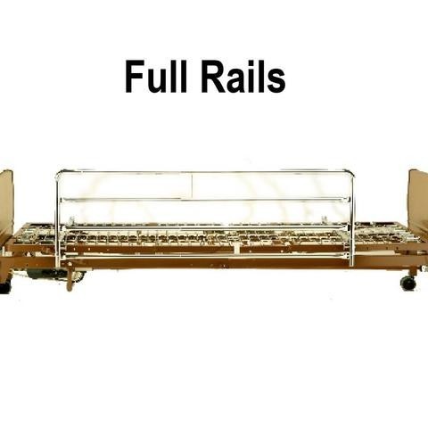 Full Rails on Hospital Bed