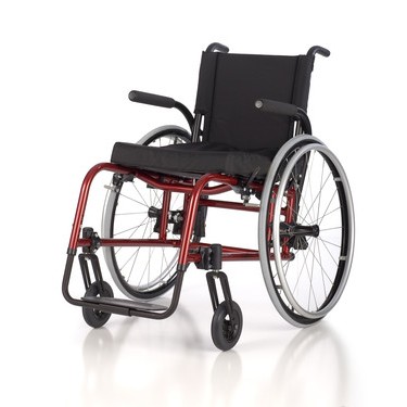 Red Quickie GP/GPV Rigid Manual Wheelchair