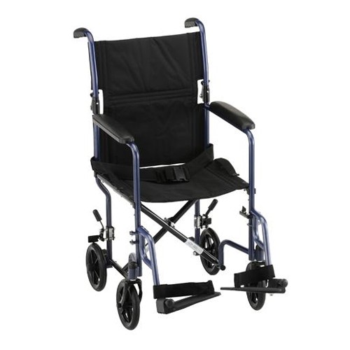 Blue Nova 19 inch Lightweight Transport Chair