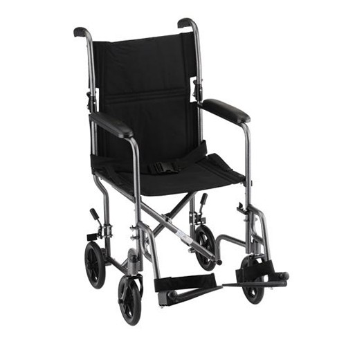 Silver Nova 19 inch Lightweight Transport Chair