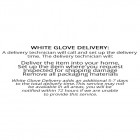 White Glove Delivery